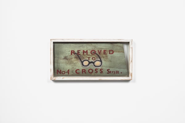 Frank Walter, Removed to Cross Street Sign