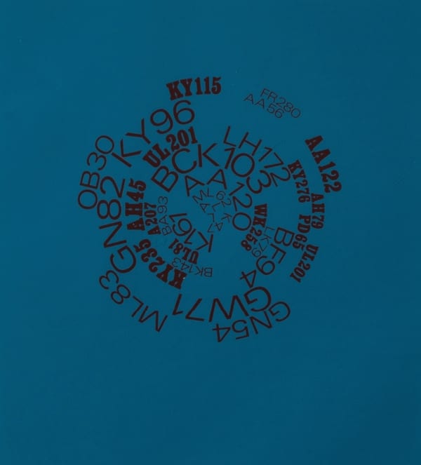 Ian Hamilton Finlay, Sea Poppy 1, 1966