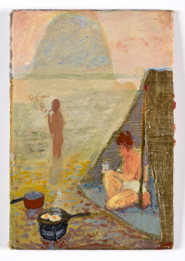 Andrew Cranston Gillies and Maxwell, 2018 oil and varnish on hardback book cover 23.5 x 17.5 cm 9 1/4 x 6 7/8 in