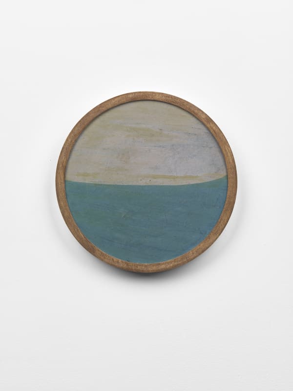 Frank Walter, Untitled (Lilac sky, blue green sea)