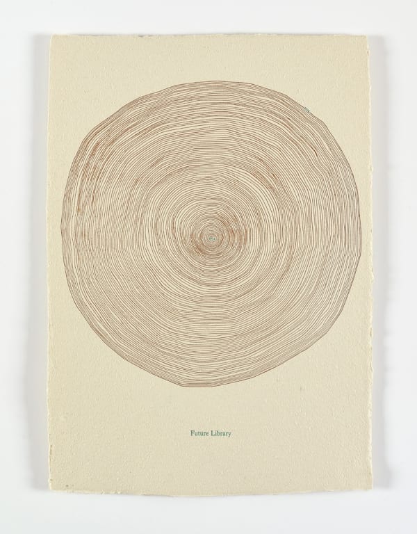 Katie Paterson, Future Library, Certificate, 2014 - 2114