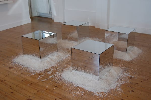 Jeremy Millar, Untitled (Mirror Cubes), 2010