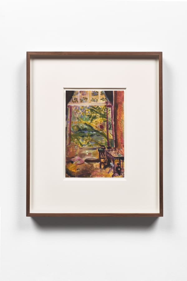 Helena Foster Light Personified, 2024 oil on parchment 23.9 x 16.2 cm | 9 3/8 x 6 3/8 in (paper) 45.1 x 37.4 cm | 17 3/4 x 14 3/4 in (framed)