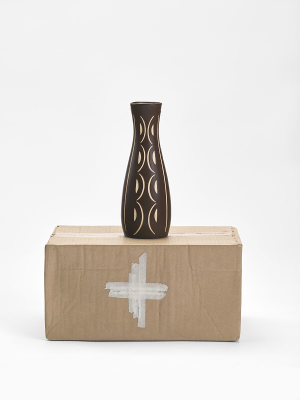 Richard Forster Alternative Architectures (after Michael Graves): Ostalgie VEB Keramik I, 2020-2023 cast jesmonite and acrylic paint 1 of 2 unique variants 39 x 32 x 19 cm 15 3/8 x 12 5/8 x 7 1/2 in