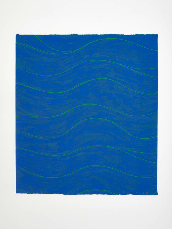 David Austen 6.4.20, 2020 gouache on paper 35 x 30 cm 13 3/4 x 11 3/4 in (paper) 42.6 x 37.5 cm 16 3/4 x 14 3/4 in (framed)