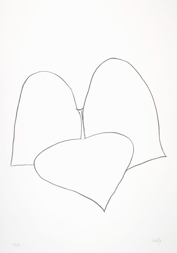 Ellsworth Kelly, String Bean Leaves III (Haricot Vert III), 1965-66