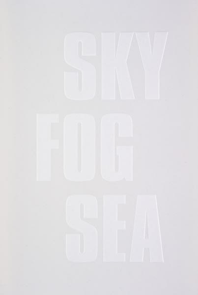 Kay Rosen, Seascape, 2008