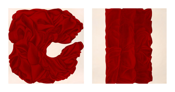 Kang Chunhui 康春慧, Sumeru No.21 (diptych) 须弥 No.21 (对屏画), 2023