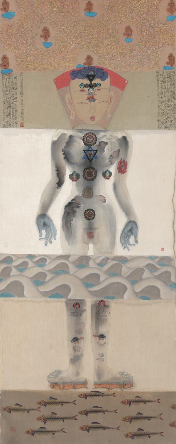 Li Jin 李津, Lhasa River Heart Sutra 拉萨河心经, 1992