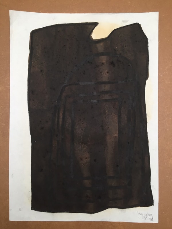 Yang Jiechang 杨诘苍, Soy Sauce Paintings 5/14 酱油素描 514 , 1988