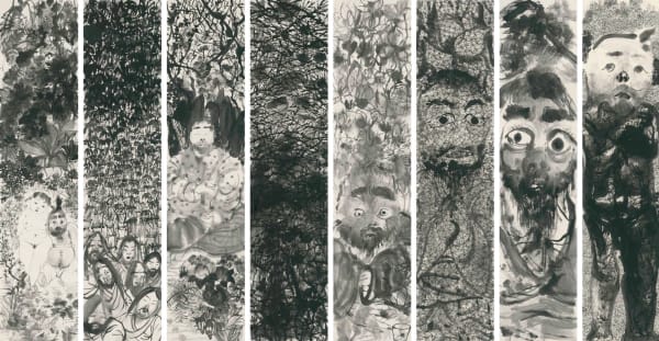 Li Jin 李津, Ink Adepts 墨道组画, 2016