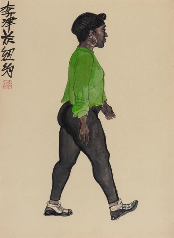 Li Jin 李津, 纽约晨课Ⅹ Morning Exercise in New York X, 2019