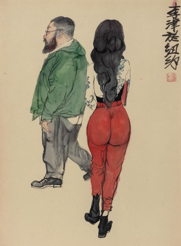 Li Jin 李津, 纽约晨课Ⅺ Morning Exercise in New York XI, 2019