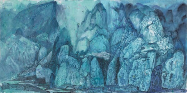 Peng Kanglong 彭康隆, Resting on Verdure 枕青, 2023