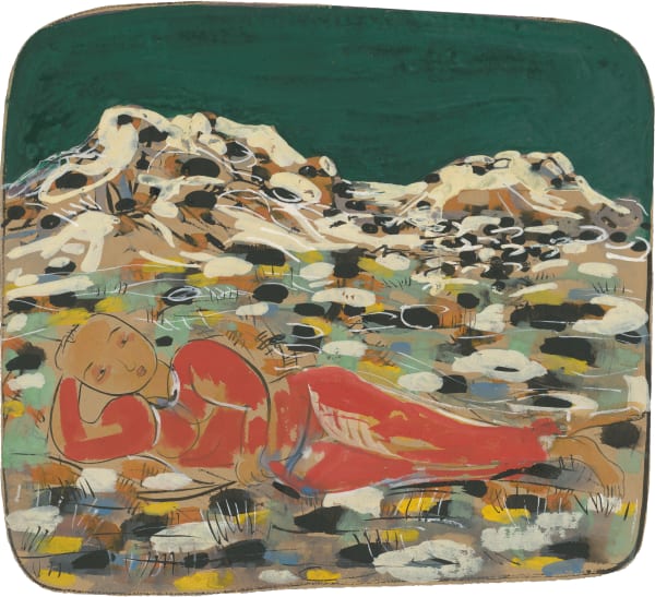 Li Jin 李津, Winter in Lhasa 拉萨的冬天, 1993