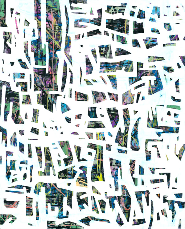 Huang Zhiyang 黄致阳, Transforming Phenomena No. 1903 现象七十二变 No. 1903, 2019
