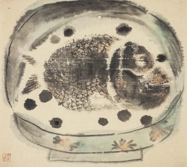Li Jin 李津, Fish in a Bowl 碗中鱼, 1987