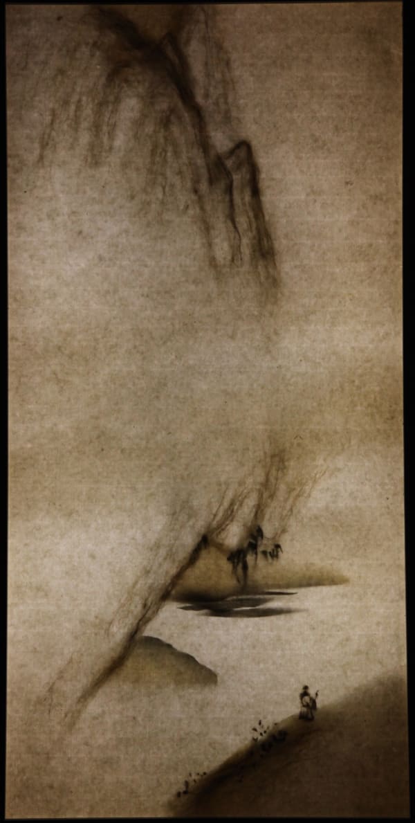 Xu Bing 徐冰, Background Story: Strolling by a Marshy Bank and Reciting Poetry 背后的故事:泽畔行吟图, 2018