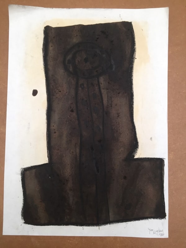 Yang Jiechang 杨诘苍, Soy Sauce Paintings 3/14 酱油素描 3/14 , 1988