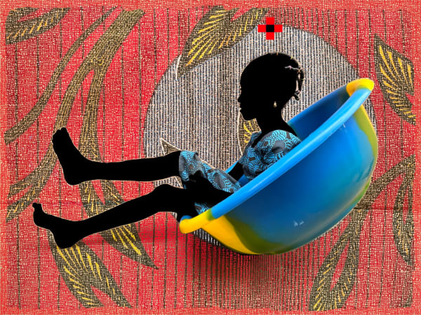 Saïdou Dicko, Recycling Princess Yatch Act2,T FEUILLES D'oRed, 2023