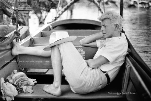 DAVID BOWIE, Chao Phraya river Bangkok, 1983