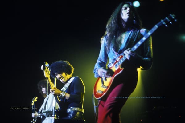 THIN LIZZY, Scott Gorham Live, 1977