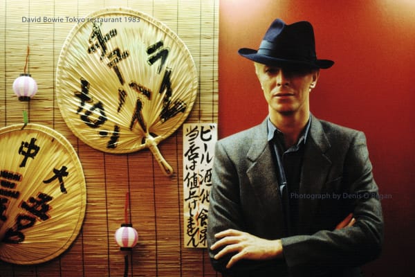 DAVID BOWIE, Tokyo Restaurant, 1983