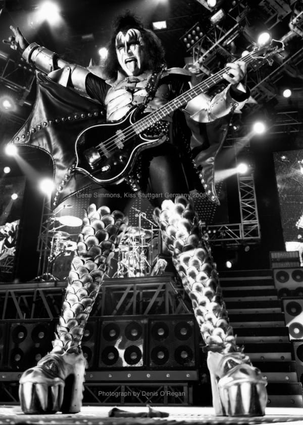 KISS, Gene Simmons Stuttgart, 2008