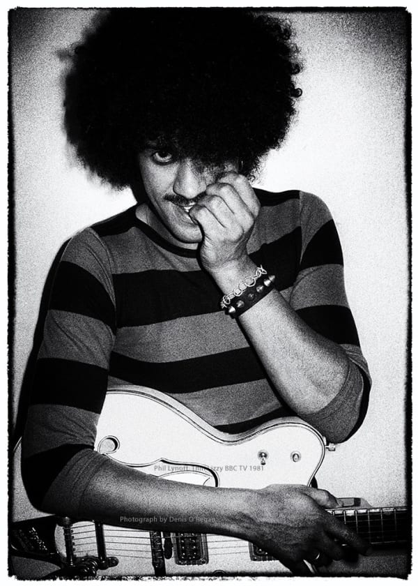 THIN LIZZY, Phil Lynott BBC TV, 1981