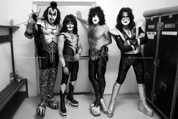 KISS, Backstage Verona Arena, 2008
