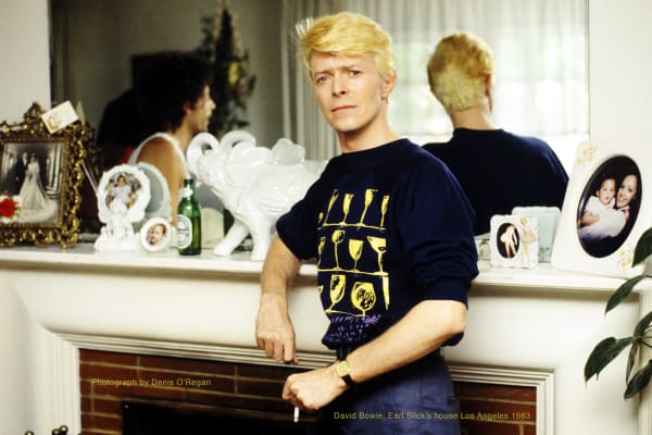 DAVID BOWIE, Earl Slick's House, 1983
