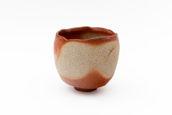 Hiroshi Goseki, Hidasuki Tea Bowl - 緋襷茶盌