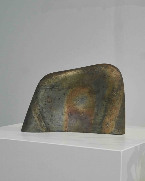 Seikoo "Silent River" 静江 | Kan Yasuda | White bronze| Ippodo Gallery TOKYO & NEW YORK