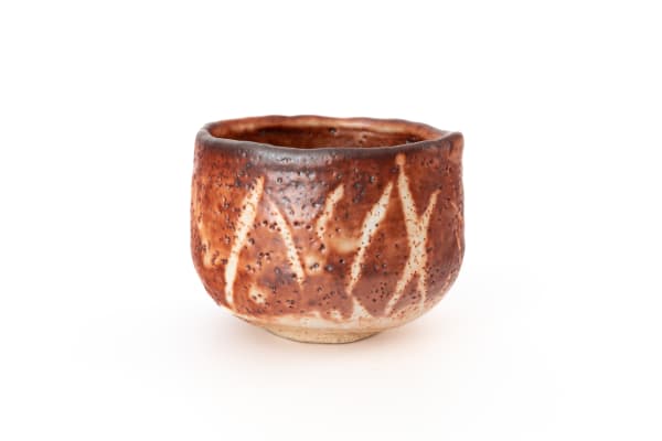 Shion Tabata, Nezumi Shino Tea Bowl - 鼠志野茶碗