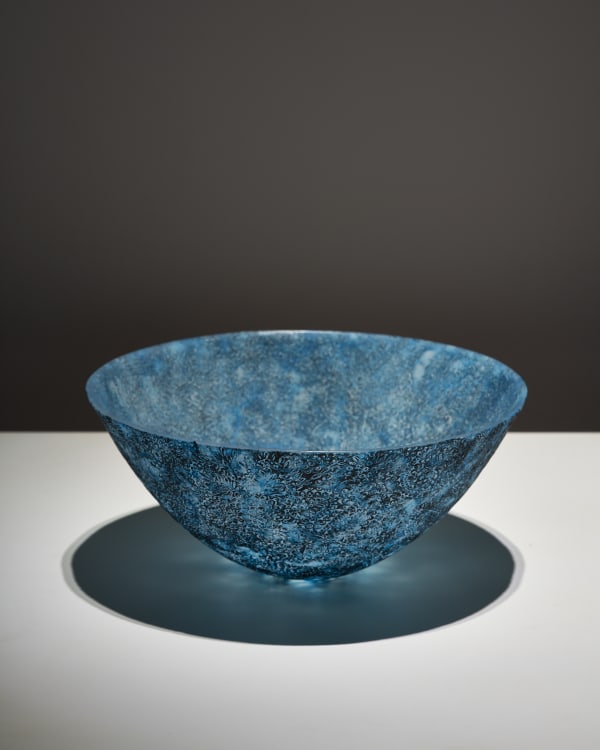 Momoo Omuro Pate de Verre Bowl, 2017 Glass