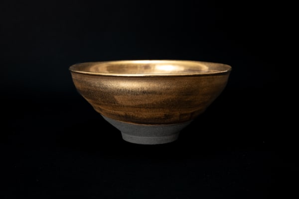 Noriyuki Furutani, Gold Tenmoku Tea Bowl 金天目茶盌 , 2024