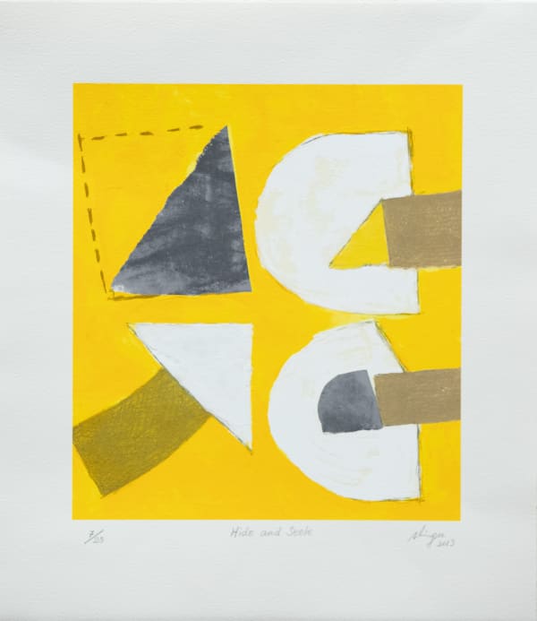 Susumu Shingu, コラージュ 「かくれんぼ」Hide and seek (Edition 7/25), 2013