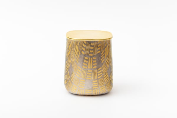 Hirotomi Maeda, Gold and Silver Tea Vessel 金と銀の茶器 , 2022