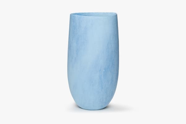 Mitsukuni Misaki, Water-blue glazed vessel - 水青彩器, 2025