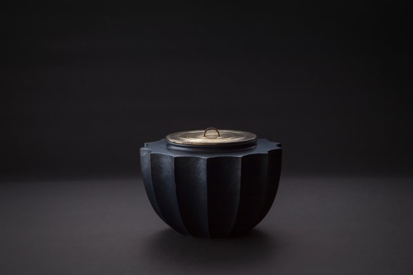 Jihei Murase Varnished Black Water Vessel, 2022 Lacquer