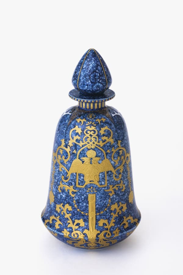 Yuki Hayama 万花彩香水瓶 III〈小〉Perfume Bottle: Ten Thousand Flowers IIl (Small) Ceramics