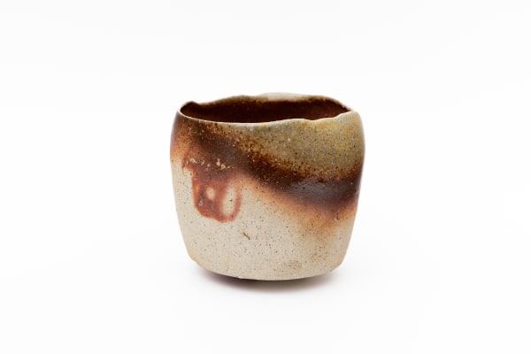 Hiroshi Goseki, Hiyama Bizen Tea Bowl - 桧山備前茶盌