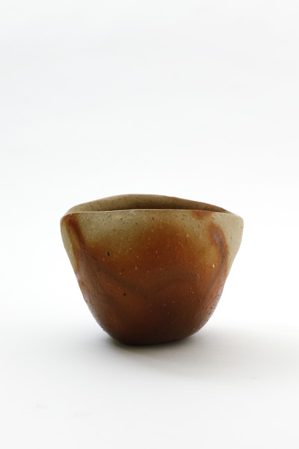 Koichiro Isezaki, Red Flashing Tea Bowl, 2019
