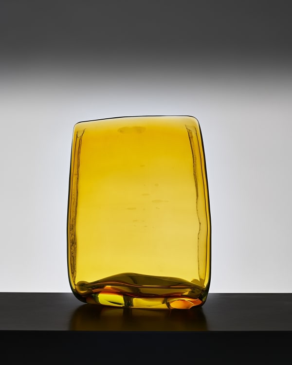 Laura de Santillana Untitled (Lametta), 2016 Hand-blown and slumped glass