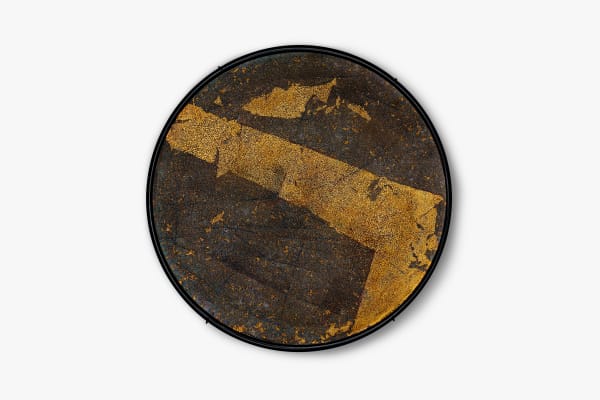 Silver Lacquered Plate 2025 | Jihei Murase | Japanese zelkova lacquer | Ippodo New York