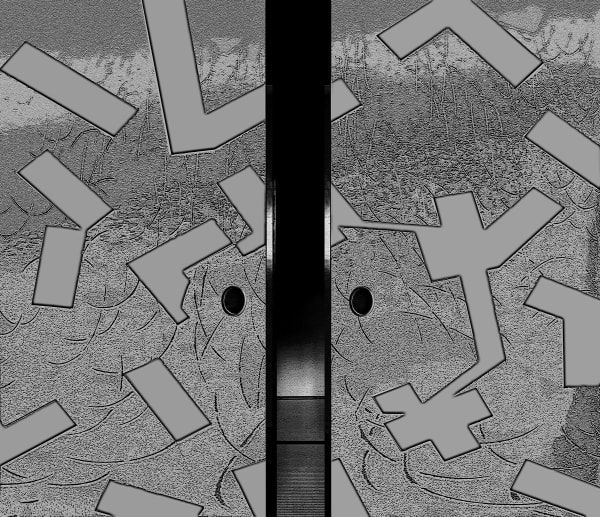 Kenji Wakasugi, Material, 無題 (washi mounted) , 2021