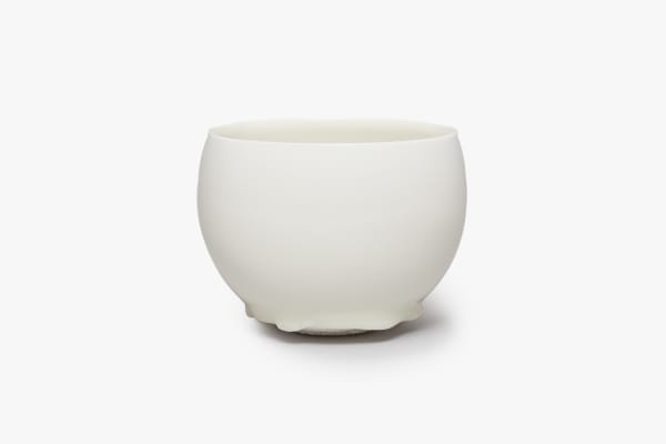 Hiromi Itabashi, White Porcelain Tea Bowl 白磁茶碗, 2005
