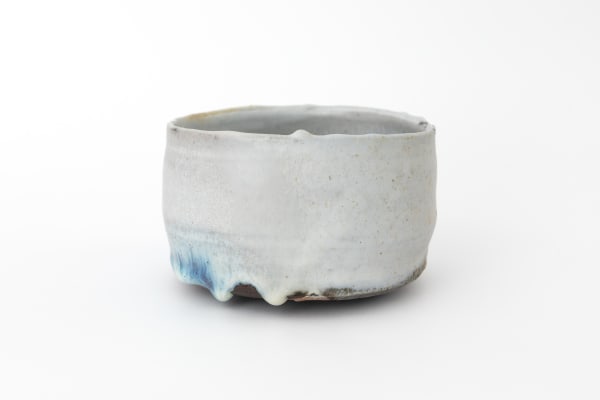 Hiroshi Goseki, White Clay Tea Bowl 白泥茶盌, 2023