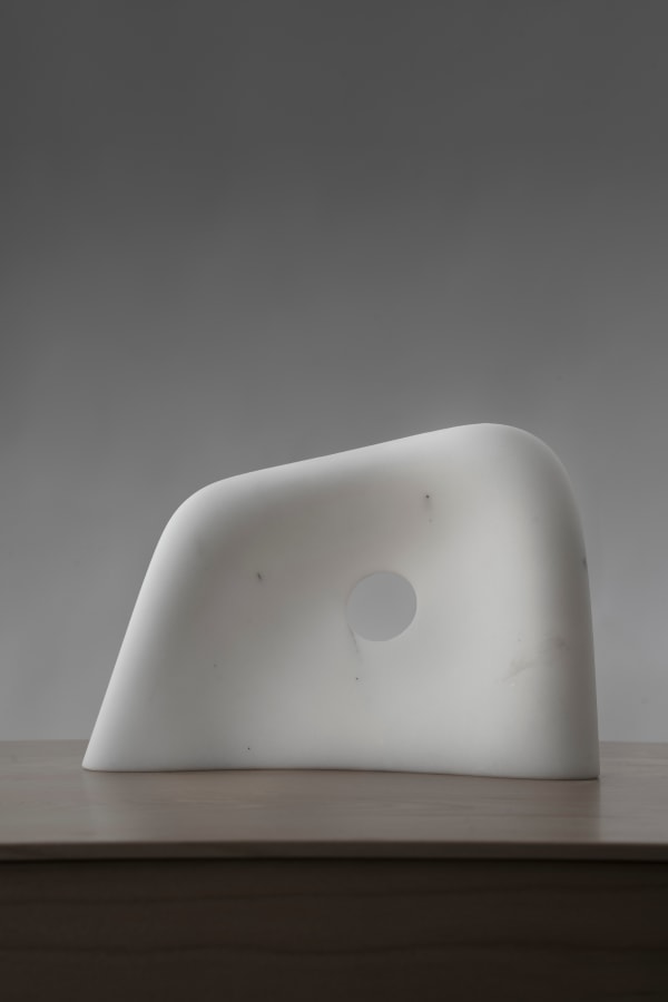 MYOMU 妙夢 2014 | Kan Yasuda | white marble sculpture | Japanese fine art + craft | Ippodo Gallery Tokyo New york