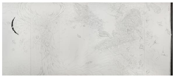 Ikuro Yagi Nothingness 空ーくう, 2006 Washi paper, panel board, adhesive paste, Sumi ink